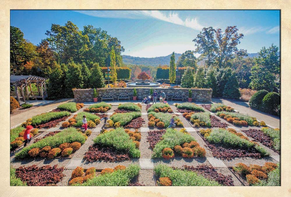 Considered one of the finest public gardens in the Southern Appalachians, the Arboretum emphasizes connections between local culture and the landscape.