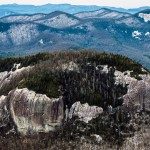 Looking Glass Rock in winter with sheen of ice.  Photo © 2013 David Oppenheimer – Performance Impressions LLC.