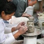 Pottery classes promote creativity.