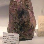 Large Corundum from Corundum Hill Mine  Photo credit: Franklin Chamber of Commerce