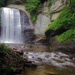Looking Glass Falls, photo courtesy of RomanticAsheville.com Travel Guide.