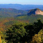 Looking Glass Rock, photo courtesy of RomanticAsheville.com Travel Guide.