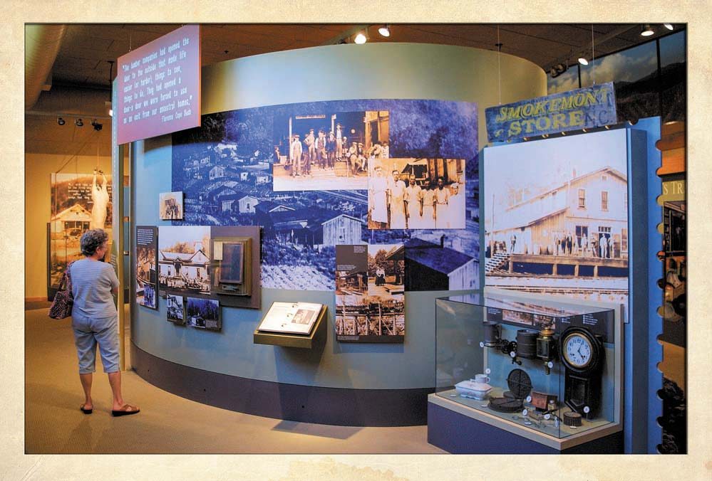 Museum exhibits tell of life in these mountains from Native American and early European settlement through the CCC and the development of the national park.